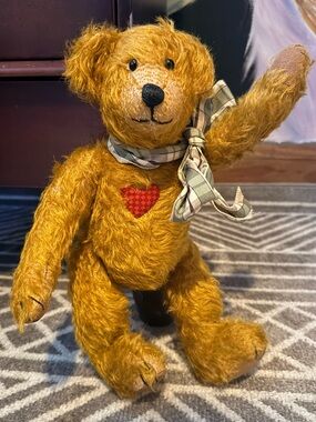 Vintage Artist Made Jointed Teddy Bear